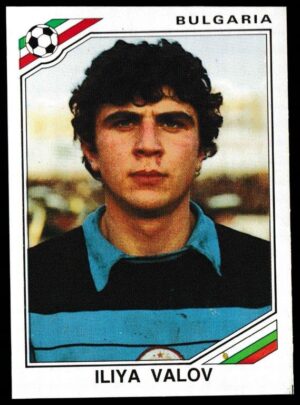 Panini - 'Mexico 86' (1986) - Iliya Valov (Bulgaria)