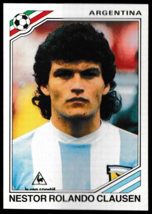 Panini - 'Mexico 86' (1986) - Nestor Rolando Clausen (Argentina)