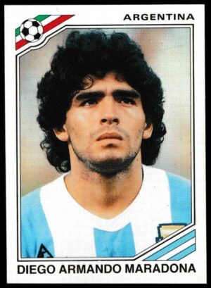 Panini - 'Mexico 86' (1986) - Diego Armando Maradona (Argentina)