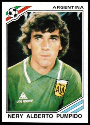 Panini - 'Mexico 86' (1986) - Nery Alberto Pumpido (Argentina)
