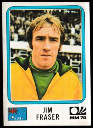 Panini - 'Munchen 74' - Card #107 - Jimmy Fraser (Australia)