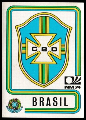 Panini - 'Munchen 74' - Card #147 - Brazil Badge