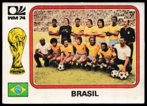 Panini - 'Munchen 74' - Card #148 - Brazil Team