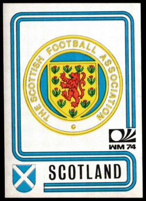 Panini - 'Munchen 74' - Card #198 - Team Badge (Scotland)