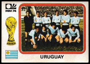 Panini - 'Munchen 74' - Card #216 - Team Photo (Uruguay)