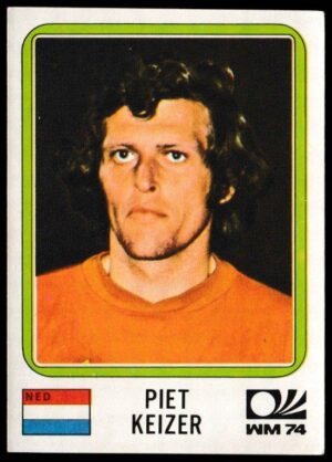 Panini - 'Munchen 74' - Card #247 - Piet Keizer (Holland)