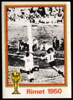 Panini - 'Munchen 74' - Card #29 - Uruguay v Brazil 1950