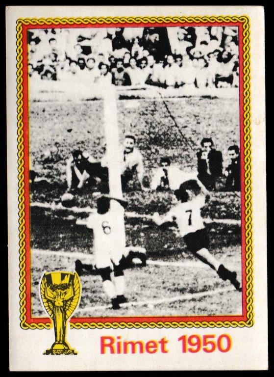 Panini - 'Munchen 74' - Card #29 - Uruguay v Brazil 1950 Panini - 'Munchen 74' - Card #29 - Uruguay v Brazil 1950