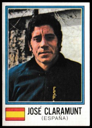 Panini - 'Munchen 74' - Card #375 - Jose Claramunt (Spain)