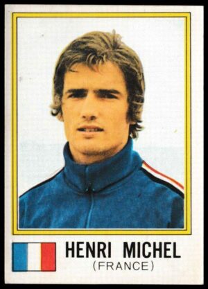 Panini - 'Munchen 74' - Card #376 - Henri Michel (France)