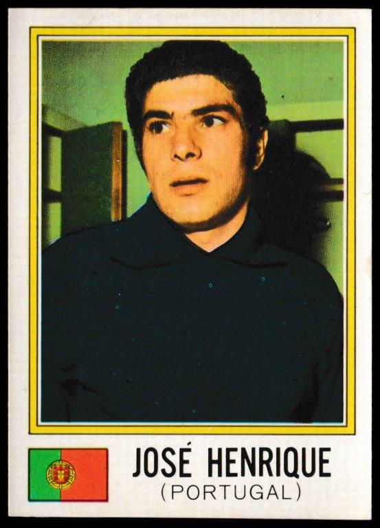 Panini - 'Munchen 74' - Card #397 - Jose Henrique (Portugal) Panini - 'Munchen 74' - Card #397 - Jose Henrique (Portugal)