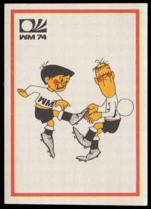 Panini - 'Munchen 74' - Card #60 - Tip & Tap Mascots
