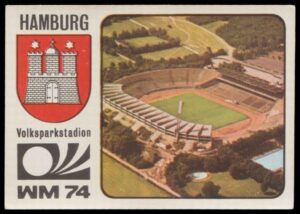 Panini - 'Munchen 74' - Card #73 - Hamburg Stadium