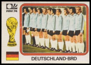 Panini - 'Munchen 74' - Card #80 - West Germany Team