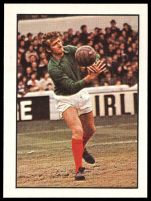 Panini Top Sellers - 'Football 73' (1973) - Alex Stepney (Manchester United) Panini Top Sellers - 'Football 73' (1973) - Alex Stepney (Manchester United)