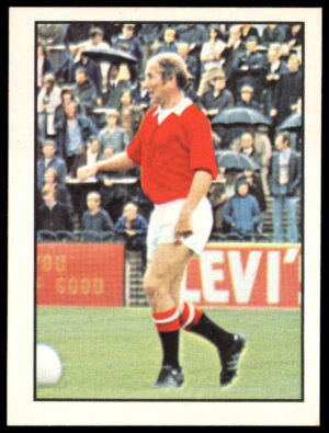 Panini Top Sellers - 'Football 73' (1973) - Bobby Charlton (Manchester United)