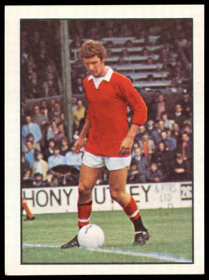 Panini Top Sellers - 'Football 73' (1973) - Brian Kidd (Manchester United)