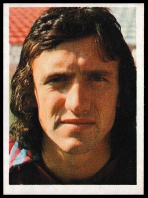 Panini - 'Top Sellers Football 77' (1977) - John Gidman (Aston Villa)