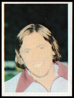 Panini - 'Top Sellers Football 77' (1977) - Keith Coleman (West Ham United)