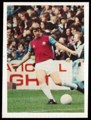Panini - 'Top Sellers Football 77' (1977) - Kevin Lock (West Ham United)