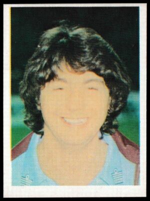 Panini - 'Top Sellers Football 77' (1977) - Johnny Ayris (West Ham United)