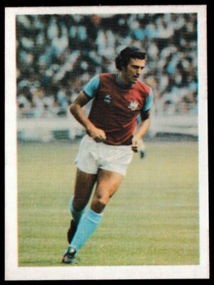 Panini - 'Top Sellers Football 77' (1977) - Trevor Brooking (West Ham United)