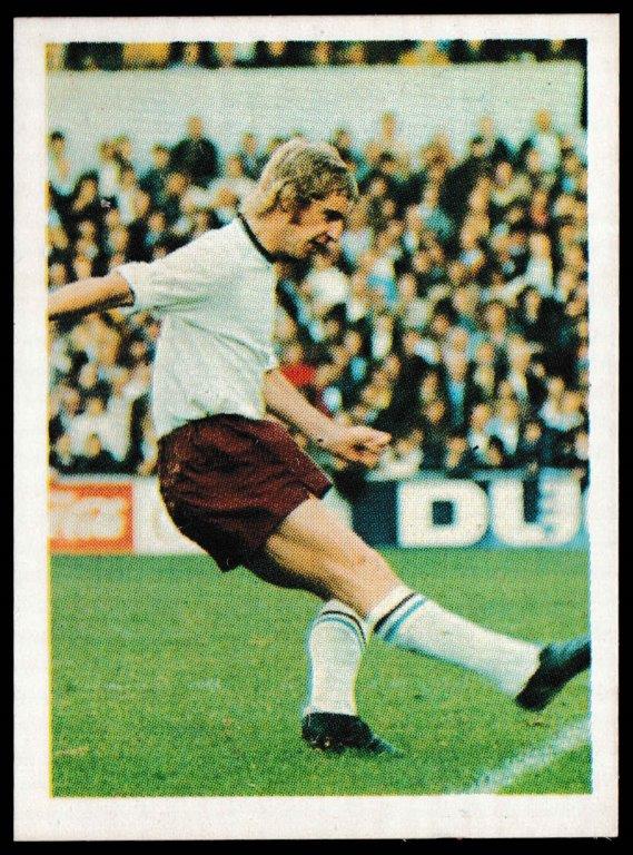 Panini - 'Top Sellers Football 77' (1977) - Colin Waldron (Burnley) Panini - 'Top Sellers Football 77' (1977) - Colin Waldron (Burnley)