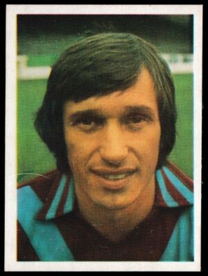 Panini - 'Top Sellers Football 77' (1977) - Frank Casper (Burnley)