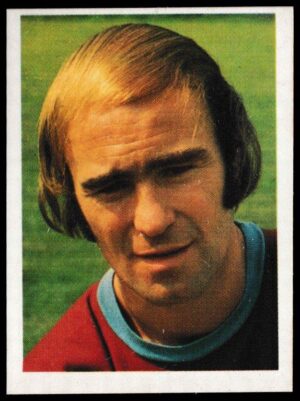 Panini - 'Top Sellers Football 77' (1977) - Peter Noble (Burnley)