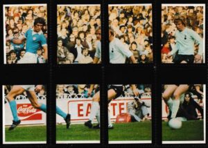 Panini - 'Top Sellers Football 77' (1977) - Man City v Tottenham Hotspur