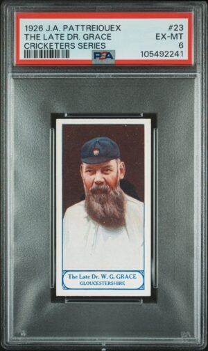 Pattreiouex - 'Cricketers Series' (1926) - Dr. W.G. Grace (Gloucs) **PSA6**