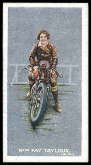 Pattreiouex - 'Dirt Track Riders (50)' (1929) - Miss Fay Taylour (Irish)