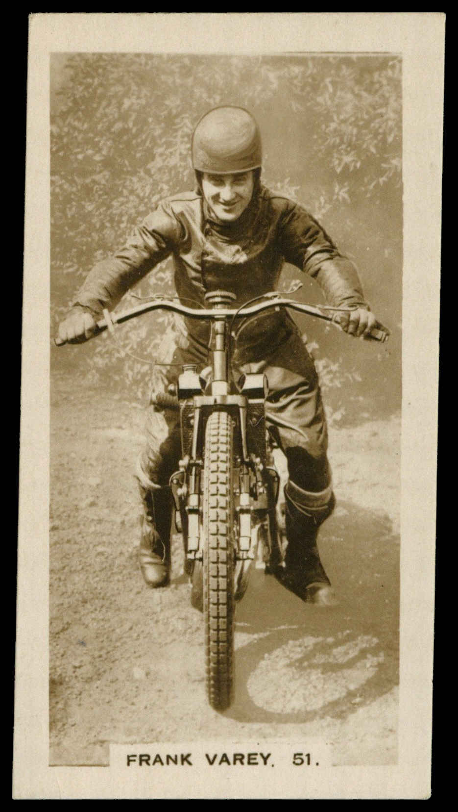 Pattreiouex - 'Dirt Track Riders (Sepia)' (1930) - #51 - Frank Varey Pattreiouex - 'Dirt Track Riders (Sepia)' (1930) - #51 - Frank Varey