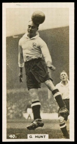 Pattreiouex - 'Footballers in Action' (1934) - G. Hunt (Spurs)