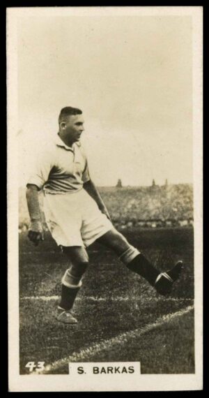 Pattreiouex - 'Footballers in Action' (1934) - S. Barkas (Man City) Pattreiouex - 'Footballers in Action' (1934) - S. Barkas (Man City)