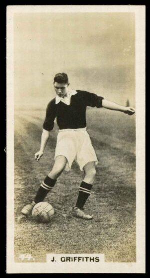 Pattreiouex - 'Footballers in Action' (1934) - J. Griffiths (Man Utd) Pattreiouex - 'Footballers in Action' (1934) - J. Griffiths (Man Utd)