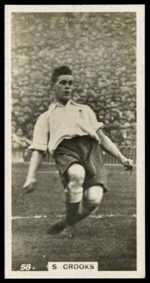 Pattreiouex - 'Footballers in Action' (1934) - S. Crooks (Derby County)