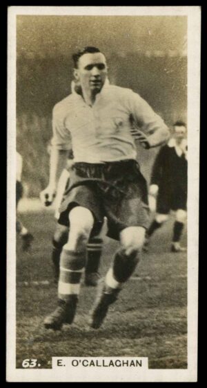 Pattreiouex - 'Footballers in Action' (1934) - E. O'Callaghan (Spurs)