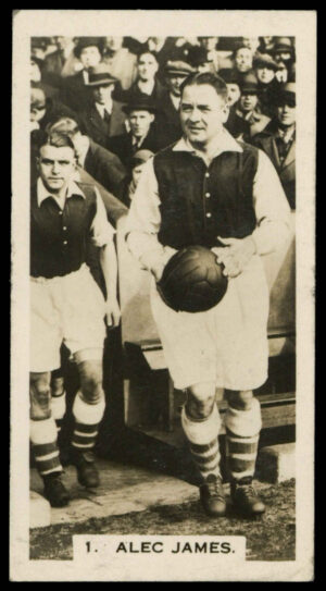 Pattreiouex - 'Footballers in Action' (1934) - Alec James (Arsenal)