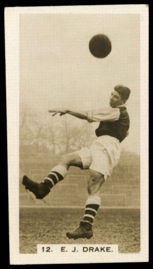 Pattreiouex - 'Footballers in Action' (1934) - E.J. Drake (Arsenal)