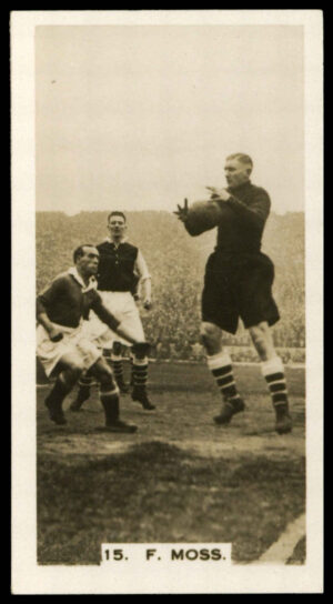 Pattreiouex - 'Footballers in Action' (1934) - F. Moss (Arsenal)