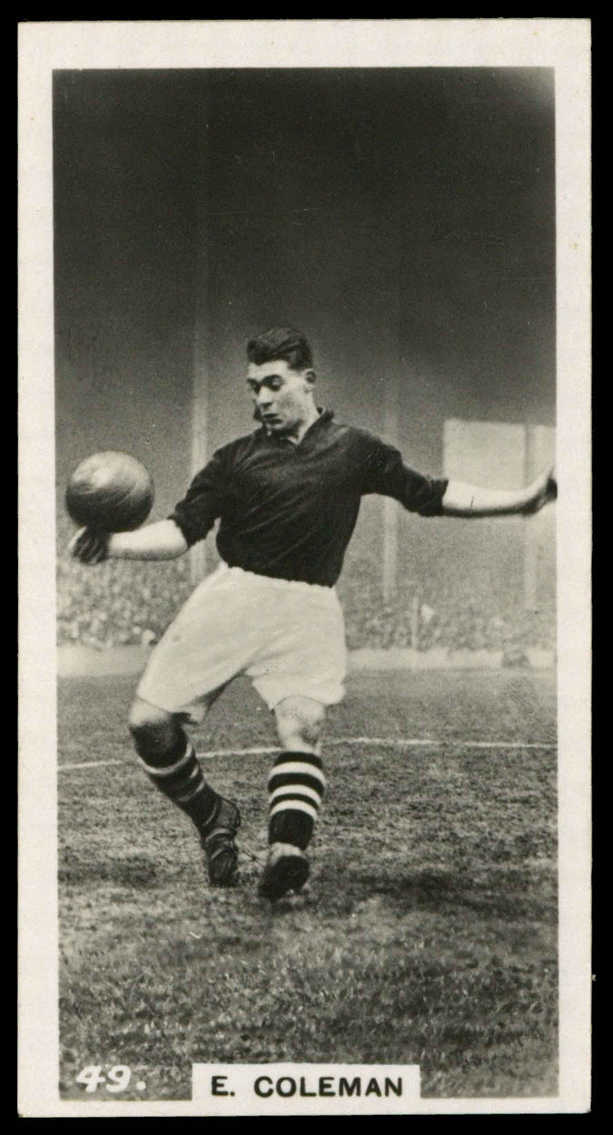 Pattreiouex - 'Footballers in Action' (1934) - E. Coleman (Middlesbrough) Pattreiouex - 'Footballers in Action' (1934) - E. Coleman (Middlesbrough)