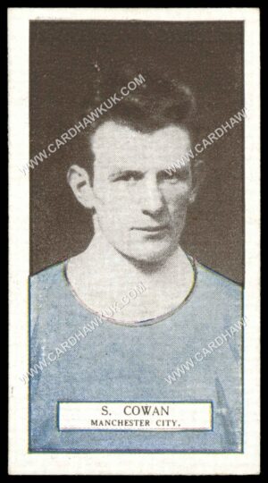 Pattreiouex - S. Cowan (Manchester City)' - Footballers Series (Brown)' (1927)