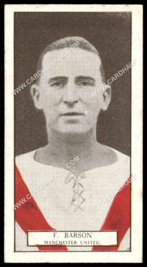 Pattreiouex - F. Barson (Manchester United)' - Footballers Series (Brown)' (1927)