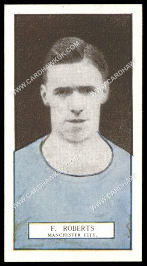 Pattreiouex - F. Roberts (Manchester City)' - Footballers Series (Brown)' (1927)