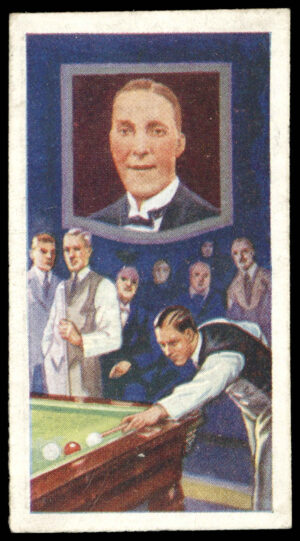 Pattreiouex - 'Celebrities in Sport' (c1930) - T. Newman (Billiards)