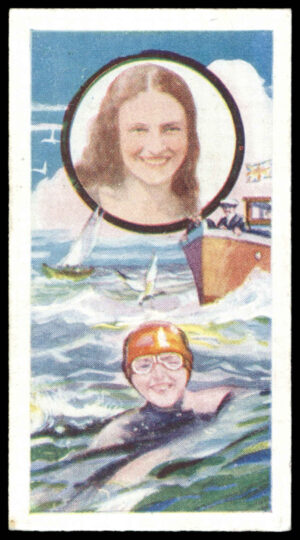 Pattreiouex - 'Celebrities in Sport' (c1930) - Mis M. Gleitze (Swimming)