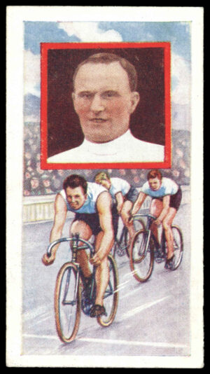 Pattreiouex - 'Celebrities in Sport' (c1930) - A. Theaker (Cycling)