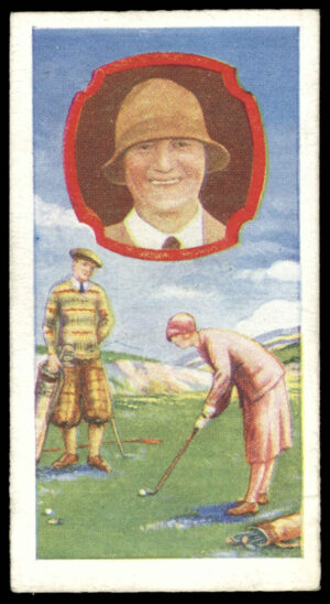 Pattreiouex - 'Celebrities in Sport' (c1930) - Miss C. Leitch (Golf)