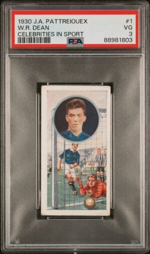 Pattreiouex - Dixie Dean (Everton) **PSA3** - Celebrities in Sport